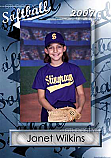 Softball Designer Magnet