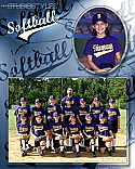 Softball Designer Memory Mate 