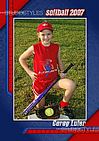 Softball Designer Magnet