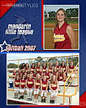 Softball Designer Memory Mate