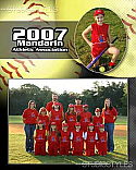 Softball Designer Memory Mate