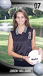 Volleyball Bag Tag