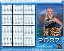 Cheerleading Calendar