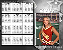 Cheerleading Calendar 