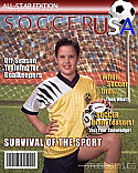 Soccer Magazine Cover