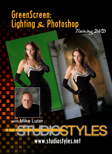 Greenscreen Lighting & Photoshop DVD Cover