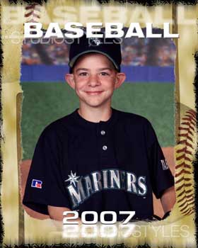 Legacy Sports Poster-Baseball