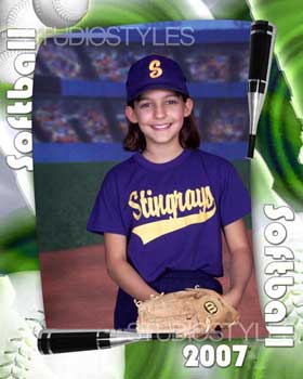 Softball Poster