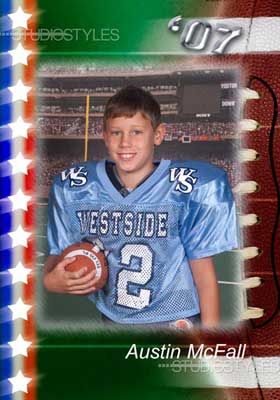 Football Designer Magnet 