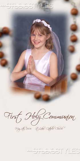 Communion Greeting Card 