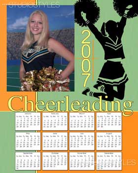 Legacy Sports Calendar-Cheerleading 
