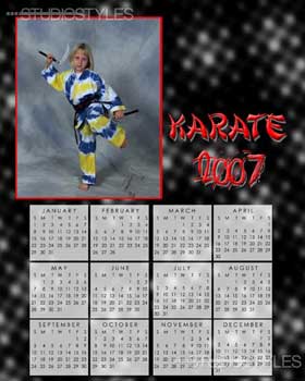 Karate Calendar