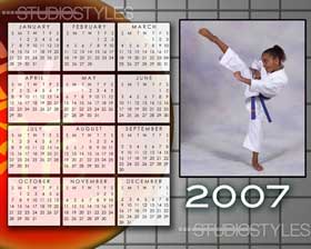 Karate Calendar