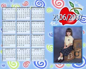 Pre-School Calendar 