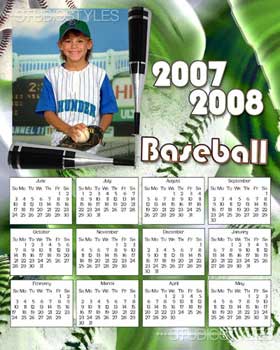 Baseball Calendar