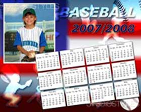 Baseball Calendar 
