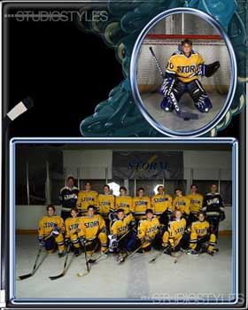 Hockey Designer Memory Mate