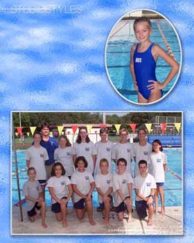 Swimming Designer Memory Mate