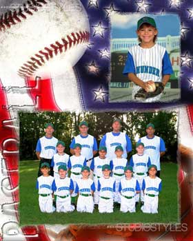 Baseball Designer Memory Mate