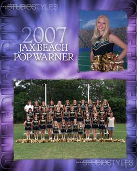 Cheerleading Designer Memory Mate 