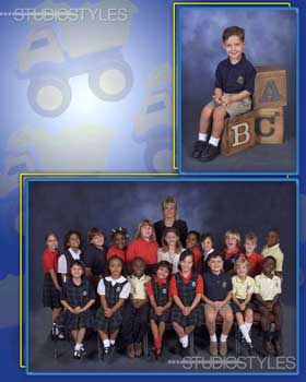 Pre-School Designer Memory Mate