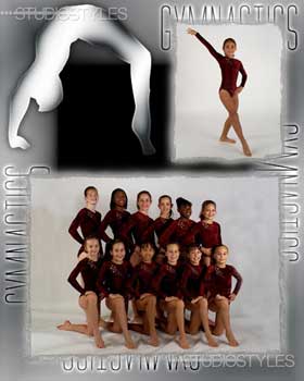 Gymnastics Designer Memory Mate