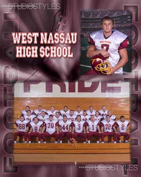 School Football Designer Memory Mate