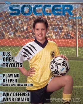 Legacy Sports Magazine Cover-Soccer