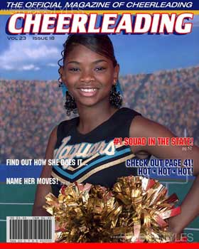 Cheerleading Magazine Cover