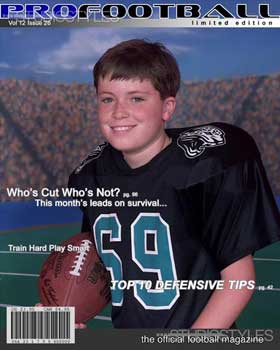 Football Magazine Cover 
