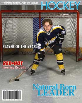Hockey Magazine Cover 