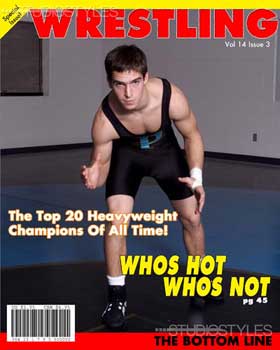 Wrestling Magazine Cover