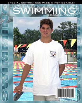 School Swimming Magazine Cover