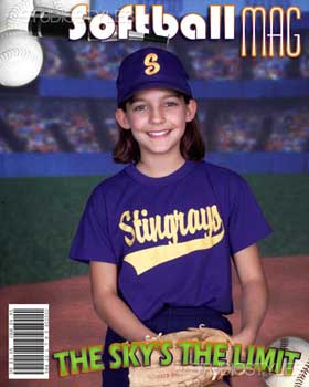 Softball Magazine Cover