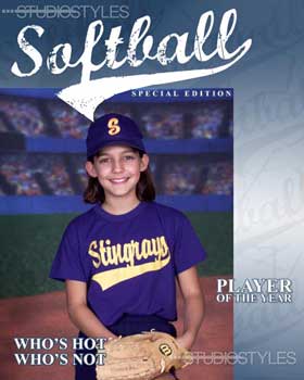 Softball Magazine Cover