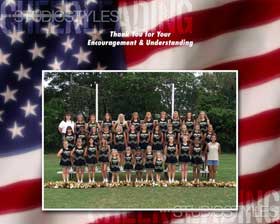 Cheerleading Plaque