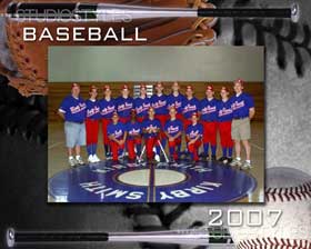 Baseball Team Graphic