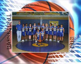 Basketball Team Graphic