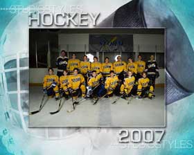 Hockey Team Graphic