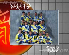 Karate Team Graphic