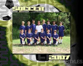 Soccer Team Graphic