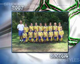 Soccer Team Graphic
