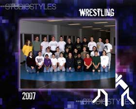 Wrestling Team graphic