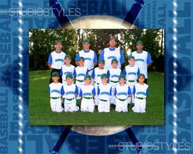 Baseball Team Graphic
