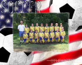 Soccer Team Graphic