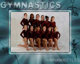 Gymnastics Team Graphic