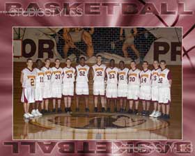 School Basketball Team Graphic