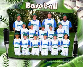 Baseball Team Graphic 