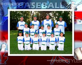 Baseball Team Graphic