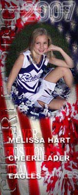 Cheerleading Locker Poster